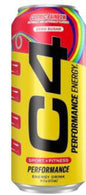 C4 Cosmic Rainbow 16 Oz Performance Energy Cans (Pack Of 12)