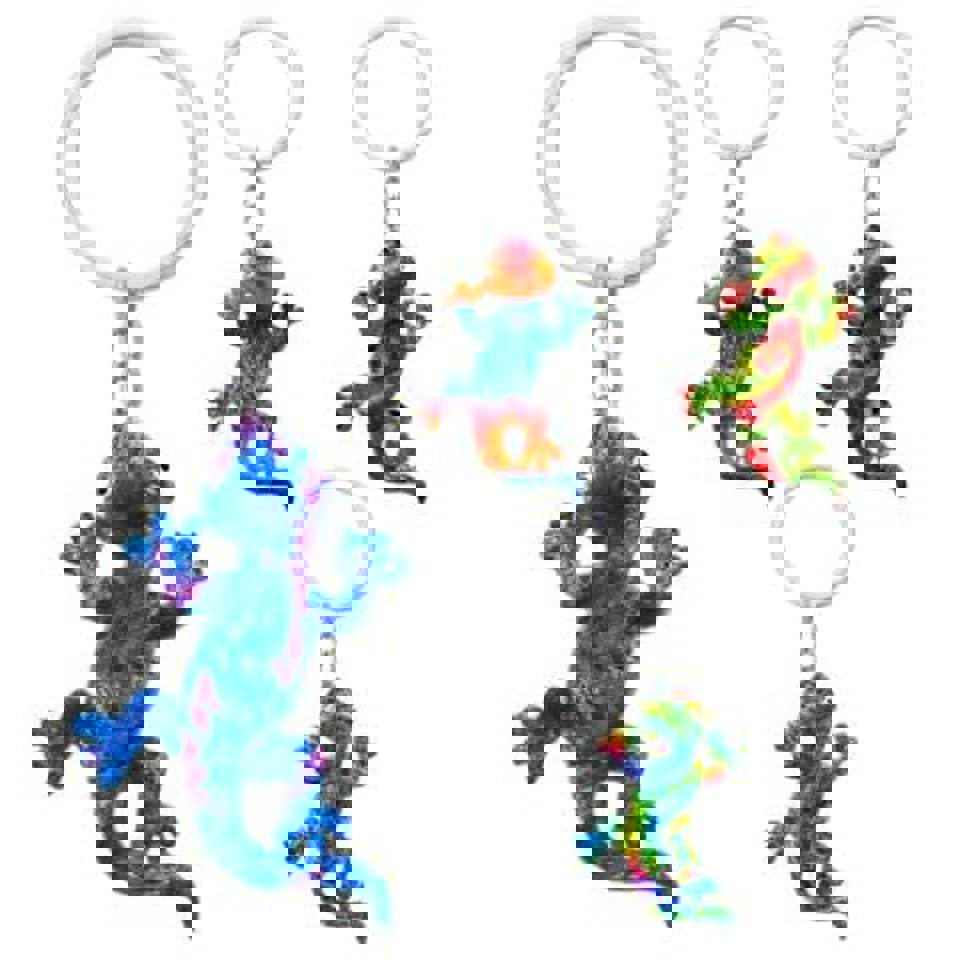 KeyChains Lizard Water Decal