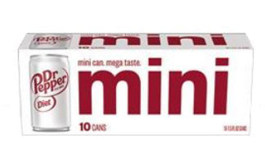 Dr Pepper Diet 7.5 Oz Mini Cans (10pkx3)