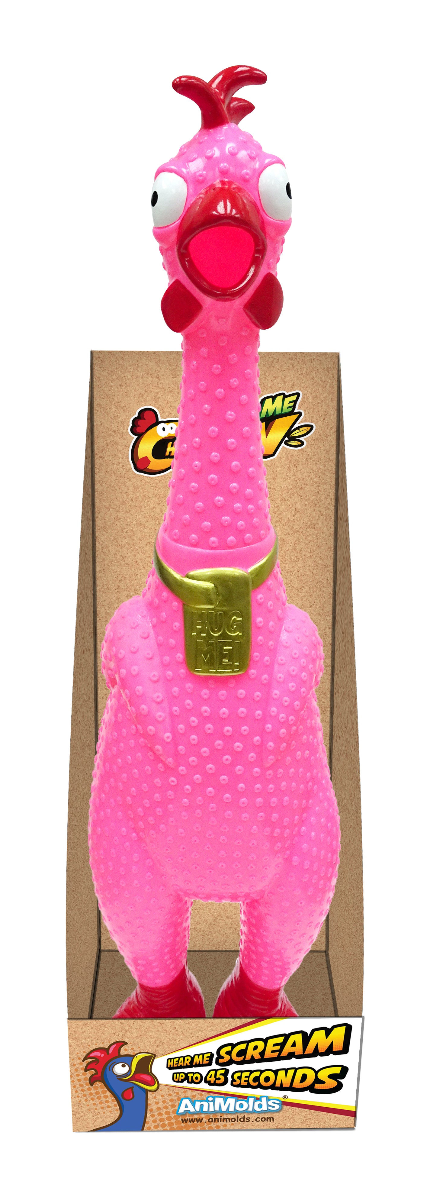 Animolds Squeeze Me Chicken Hug Me Giant 27.5"