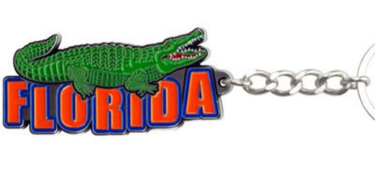 KeyChains  Florida Metal Gator