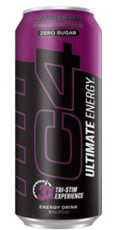 C4 Atomic Grape 16 Oz Ultimate Cans (Pack Of 12)
