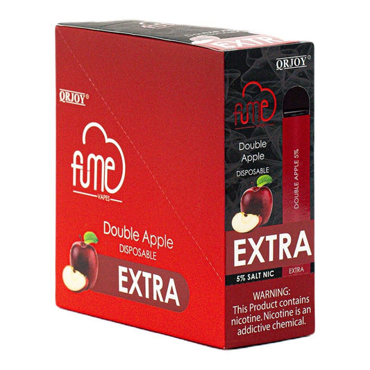 Fume Extra Double Apple 1500 Puffs Disp Vape  5%