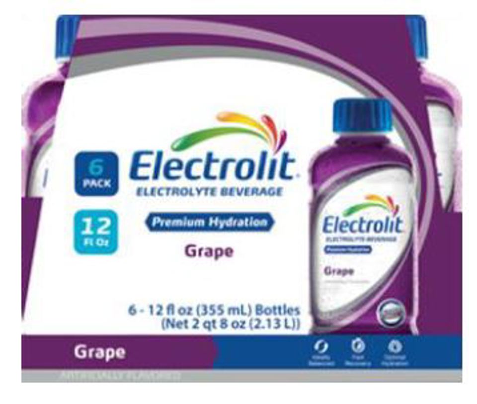 Electrolit Grape 12 Oz Bottles 4x6pk (Pack Of 24)