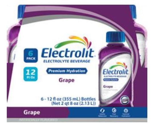 Electrolit Grape 12 Oz Bottles 4x6pk (Pack Of 24)