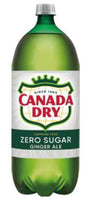 Canada Dry Ginger Ale Zero Sugar 2L Bottles (Pack Of 8)