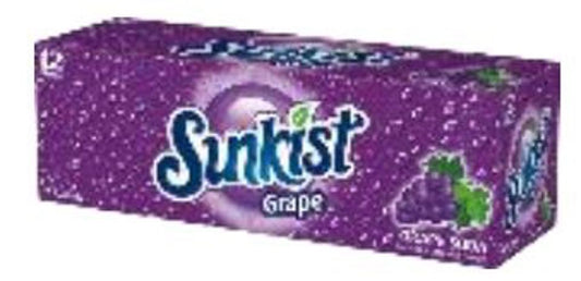 Sunkist Grape 12 Oz Cans (12pkx2)