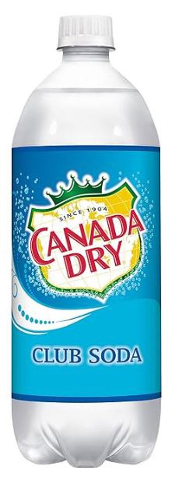 Canada Dry Club Soda 1L Bottles (Pack Of 15)
