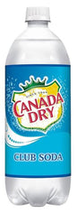 Canada Dry Club Soda 1L Bottles (Pack Of 15)