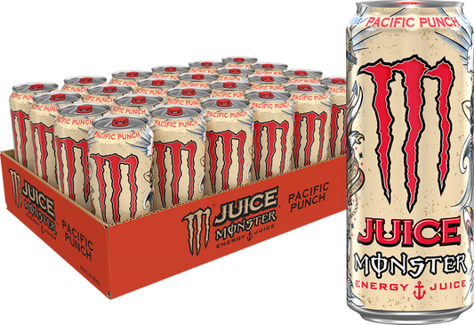 Monster Energy Juice Pacific Punch, 16 oz. Cans Pack of 24