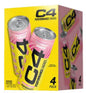 C4 Strawberry Blast 12 Oz Performance Energy Cans (Pack Of 4)
