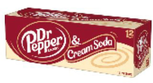 Dr Pepper Cream Soda 12 Oz Cans (12pkx2)