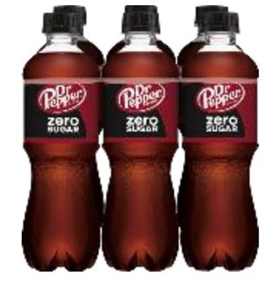Dr Pepper Zero Sugar 16.9 Oz Bottles (6pkx4)