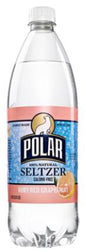 Polar Ruby Red Grapefruit 1 L Sparkling Seltzer (Pack Of 12)