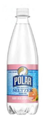 Polar Pink Grapefruit 20 Oz Sparkling Seltzer (Pack Of 12)