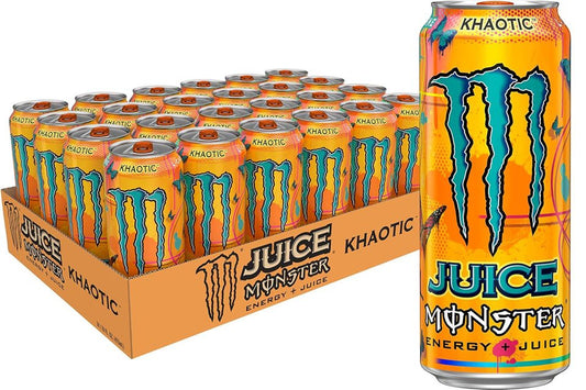 Monster Energy Juice Khaotic, 16 oz. Cans Pack of 24