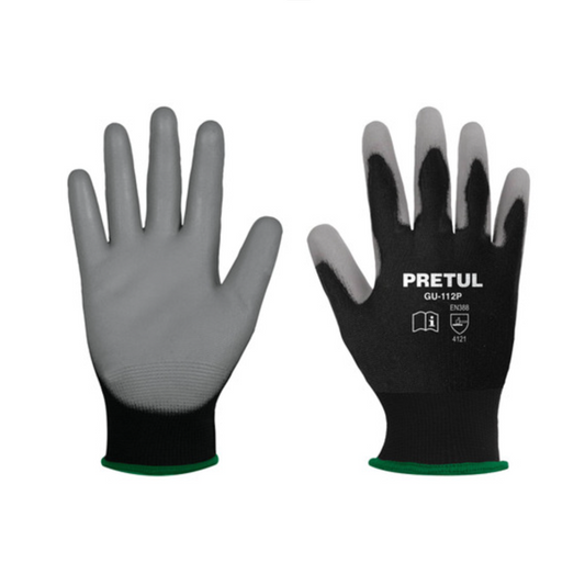 Pretul Large Gloves Nylon Polyurethene Coated
