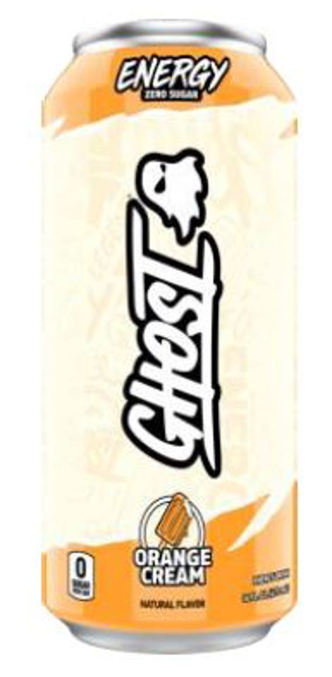 Ghost Orange Cream 16 Oz Energy Cans (Pack Of 12)