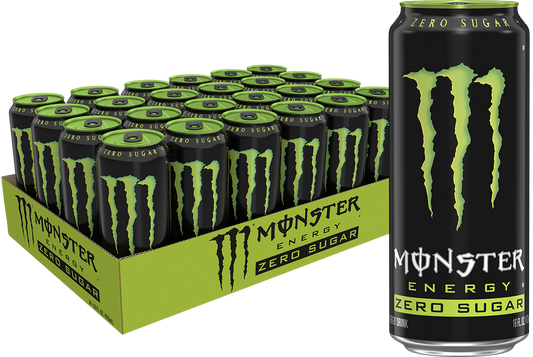 Monster Energy Zero Sugar, 16 oz. Cans Pack of 24