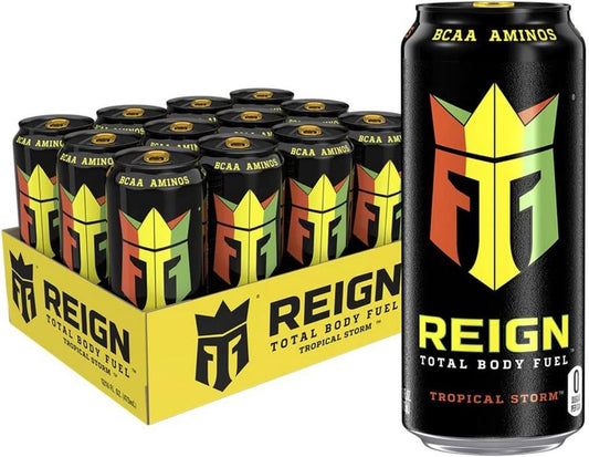 Reign Total Body Fuel Tropical Storm, 16 oz. Cans Pack of 12