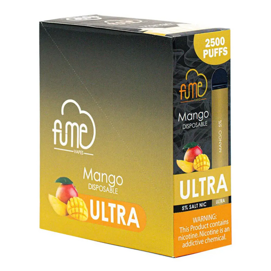 Fume Ultra Mango Mint 2500 Puffs Disp Vape  5%