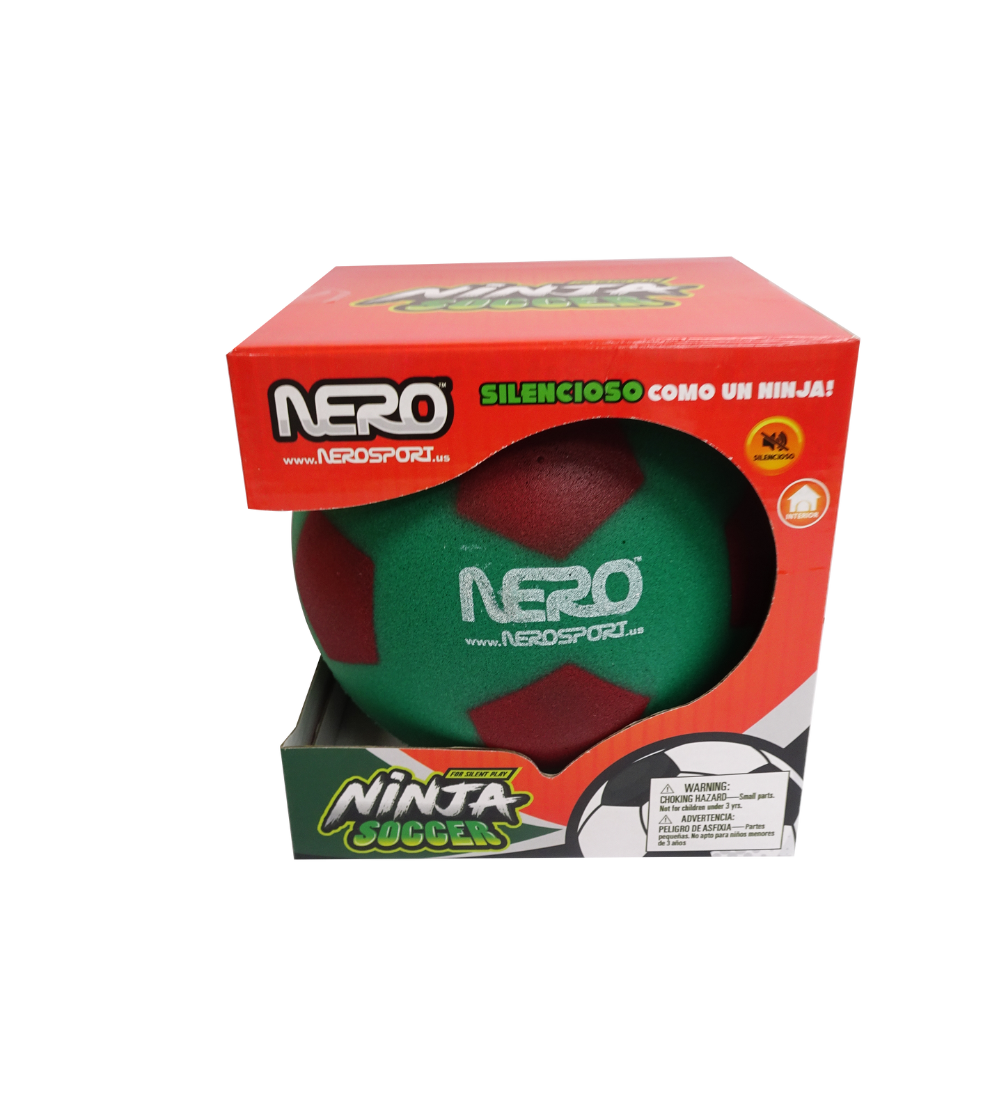 Nero Ninja Soccer Silent 7"
