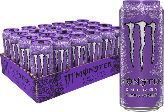 Monster Energy Ultra Violet, 16 oz. Cans, Pack of 24