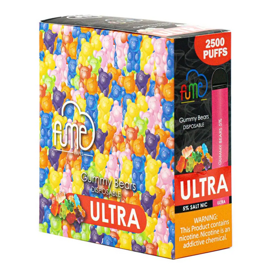 Fume Ultra Gummy Bears 2500 Puffs Disp Vape  5%