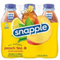 Snapple Peach Tea & Lemonade 16 Oz Bottles (6pkx4) (Pack Of 24)