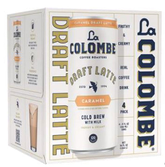 La Colombe Caramel Draft Latte 9 Oz Cans (Pack Of 4)