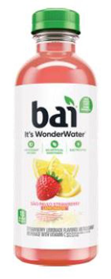 Bai São Paulo Strawberry Lemonade 18 Oz Bottles (Pack Of 12)