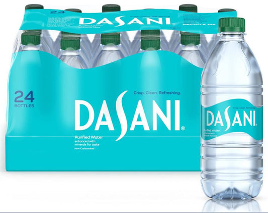 Dasani Water Bottle 20oz Pack of 24