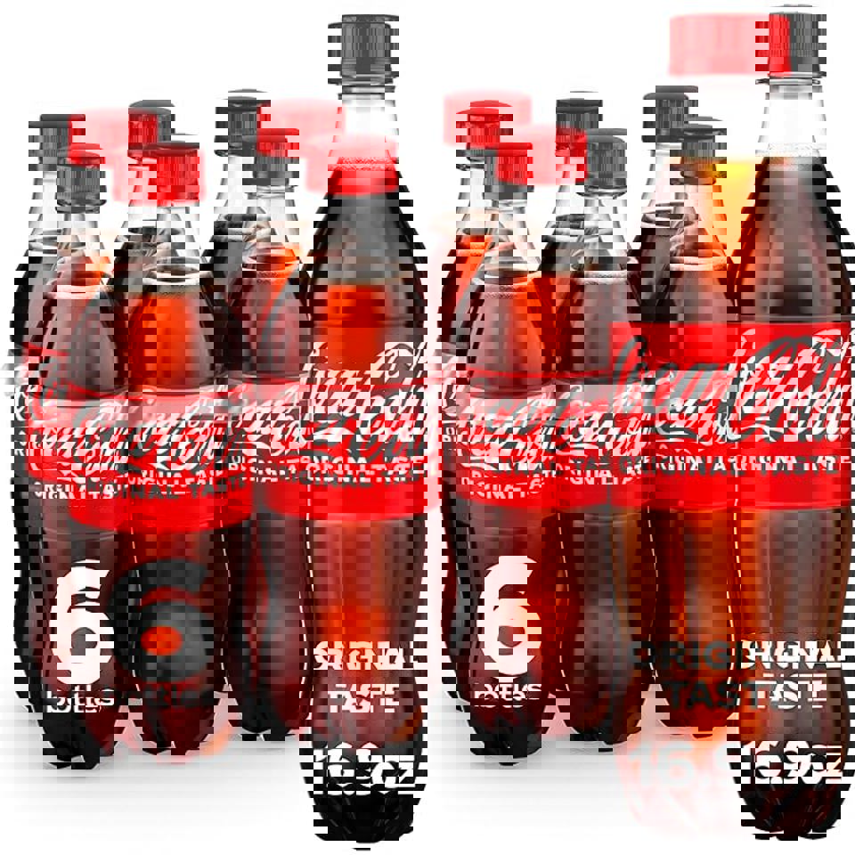 Coca-Cola Bottle 16.9oz Pack of 6