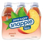 Snapple Zero Sugar Peach Tea 16 Oz Bottles (6pkx4) (Pack Of 24)