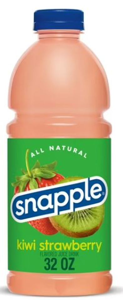 Snapple Kiwi Strawberry 32 Oz Bottles (Pack Of 12)