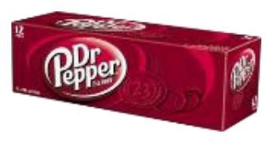 Dr Pepper Original Flavor 12 Oz Cans (12pkx2)