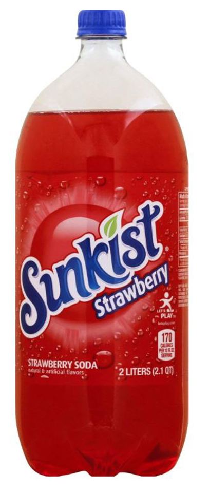 Sunkist StrawBerry 2L Bottles (Pack Of 8)