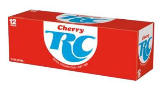 RC Cola Cherry 12 Oz Cans (12pkx2)