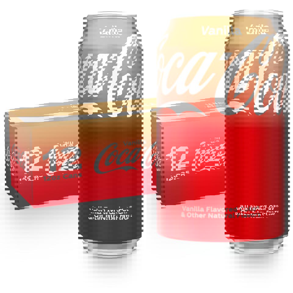 Coca Cola Vanilla Mini-Can 12oz Pack of 12