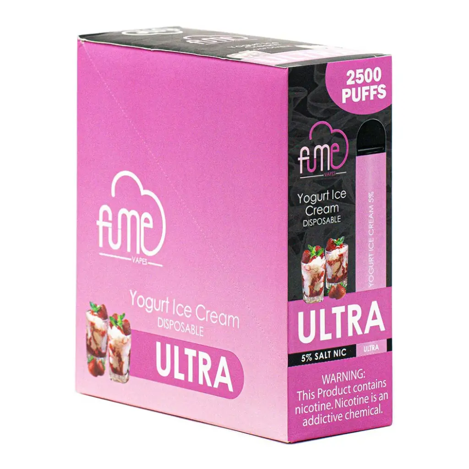 Fume Ultra Yogurt Ice Cream 2500 Puffs Disp Vape  5%