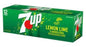 7UP Lemon Lime 12 Oz Cans (12pkx2)