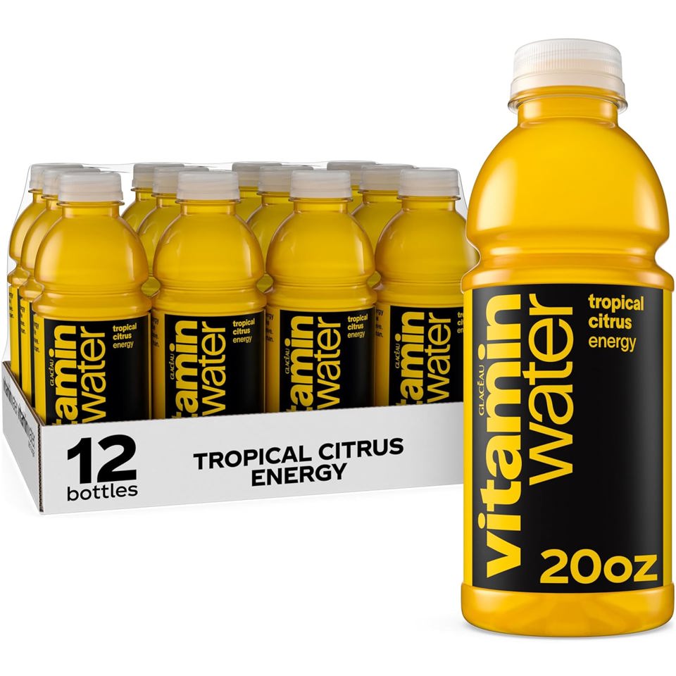 Energy Tropical Citrus Bottle 20oz Pack of 12