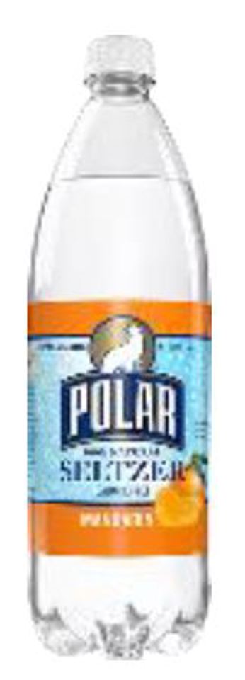 Polar Mandarin 1 L Sparkling Seltzer (Pack Of 12)