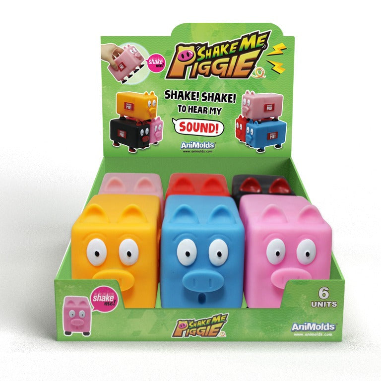 Animolds Shake Me Piggie 6.5"