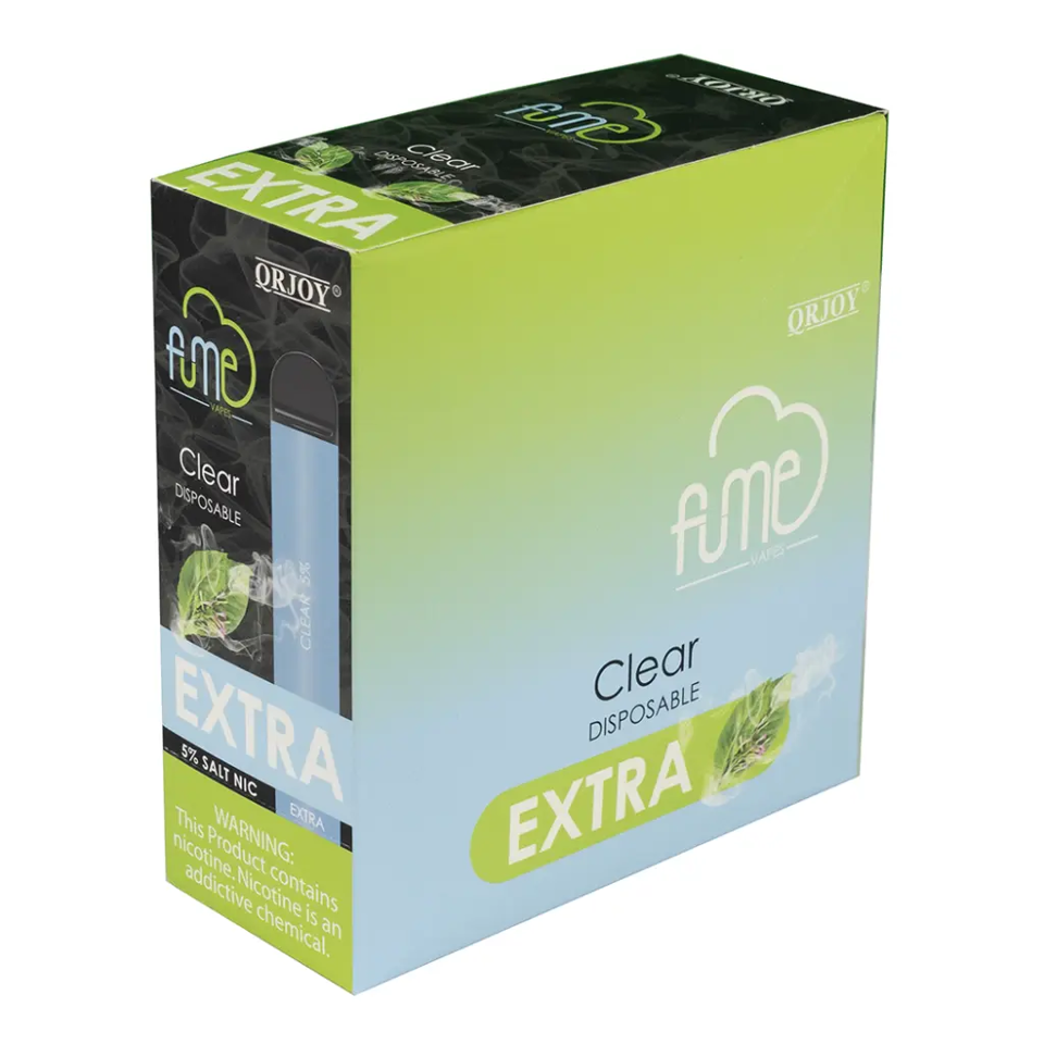 Fume Extra Clear 1500 Puffs Disp Vape  5%