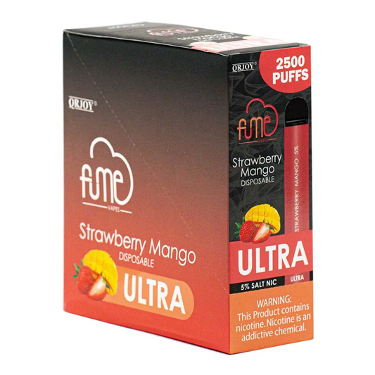 Fume Ultra Strawberry Mango 2500 Puffs Disp Vape  5%