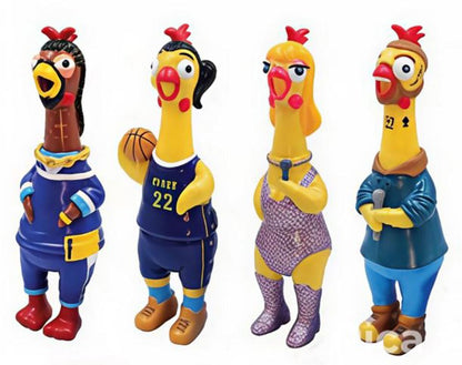 Animolds Squeeze Me Chicken Stars  9.8"