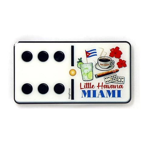 Keychains Domino Little Havana Miami 12pc