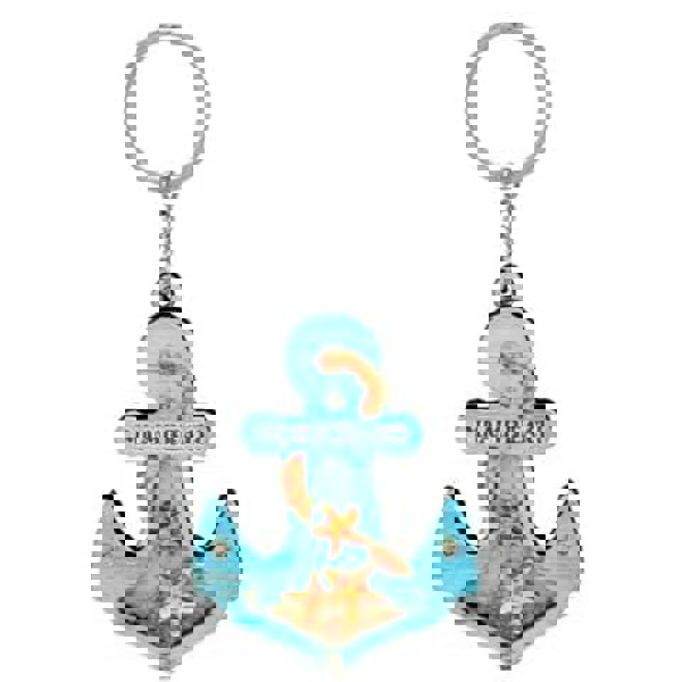 KeyChains South Beach Miami Anchor Bead