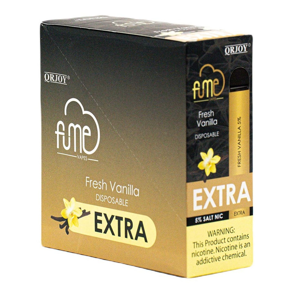 Fume Extra Fresh Vanilla 1500 Puffs Disp Vape  5%